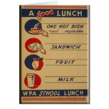 A Good School Lunch Cards