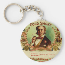 A good Smoke for the sophisticated gentleman Key Chains
