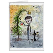 A Goth Christmas Card