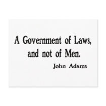 A Government of Laws Postcards