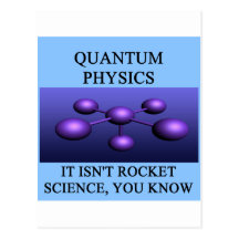A Great Physics Design Post Cards