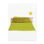 A great Tennis Court Design. What fun Post Card