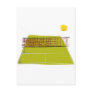 A great Tennis Court Design. What fun Post Card