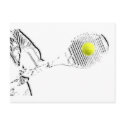 A great Tennis Lover Design postcards