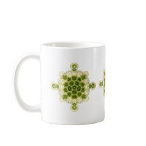 A Green Algae Coffee Mugs