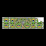 A GREEN Toothless Tiger in Zoo bumper stickers
