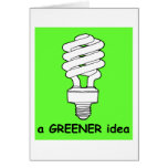A Greener Idea Card
