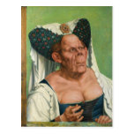 A Grotesque Old Woman by Quinten Massys Postcards