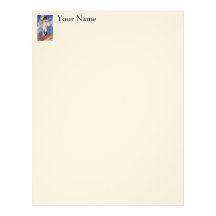 A Gust of Wind by John Singer Sargent Letterhead Template