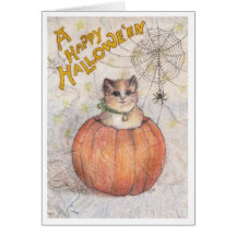 A Happy Hallowe'en Greeting Cards