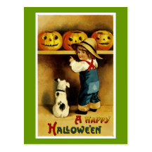 A Happy Halloween Post Cards