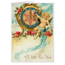 A Happy New Year Greeting Card