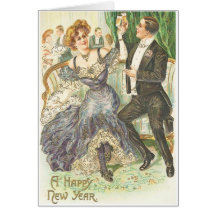 A Happy New Year Greeting Cards
