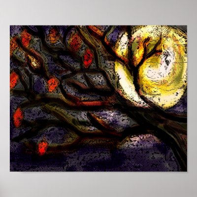 "A Heart Broken Never Forgets"  Print by moirabridget