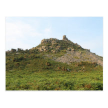 A Hill with Rocks. Postcards