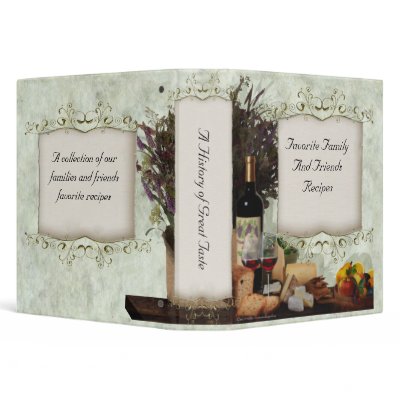 A History Of Great Taste 3 Ring Binder by Rockangel1