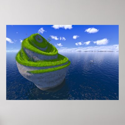 A Holiday With Julia Print by TekF