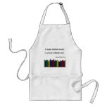 A Home Without Books Apron