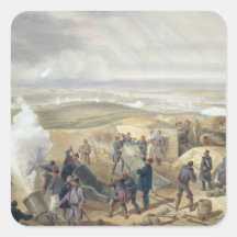 A Hot Day in the Batteries, plate from 'The Seat o Square Stickers
