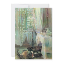 A Hotel Room by John Singer Sargent