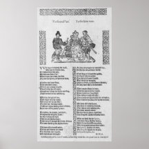 A hunting scene print