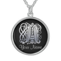 A Initial with Your Name Necklace