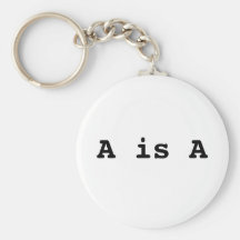 A is A = the law of identity Key Chain
