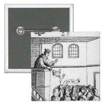 A Jesuit Preaching Against Our Bible Pin