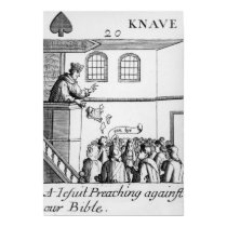 A Jesuit Preaching Against Our Bible posters