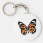 A Jewelled Monarch Butterfly Keychain