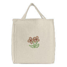 À jour floral sacs de toile