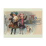 "A Joyful Christmas" Vintage Postcard