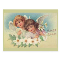 A Joyful Easter - Postcard postcards