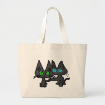A Kitten Swings At His Friends Tail Tote Bag