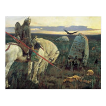 A Knight at the Crossroads Post Card