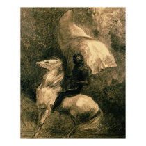A Knight, c.1885 posters