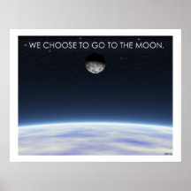 À la lune affiches
