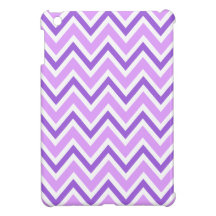 À la mode chic de zigzag de motif pourpre de chevr