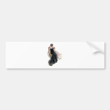A Lady and Her Cats Bumper Sticker