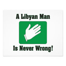 A Libyan Man Is Never Wrong Invite