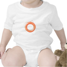 A life buoy for safety at sea romper