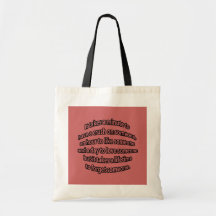 A lifetime to forget someone. canvas bags