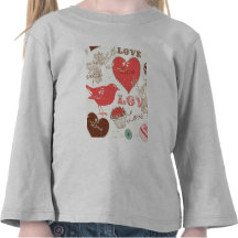 A little bird told me, Paris Print. Shirts