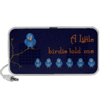A Little Birdie Doodle Speaker