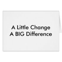 A Little Change Cards