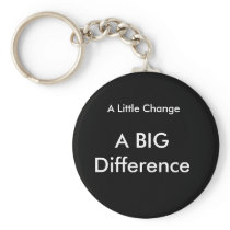 A Little Change Key Chain