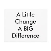 A Little Change Postcards