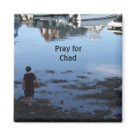 A little child, prayer magnet