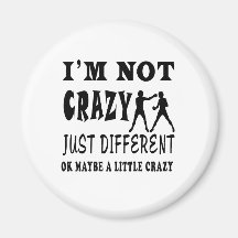 A Little Crazy for Boxing Fridge Magnet