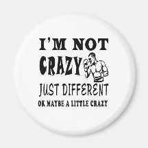 A Little Crazy for Boxing Fridge Magnets